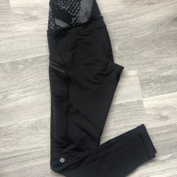 lululemon athletica Pants - Lululemon Toasty Tech Tight Size 4
